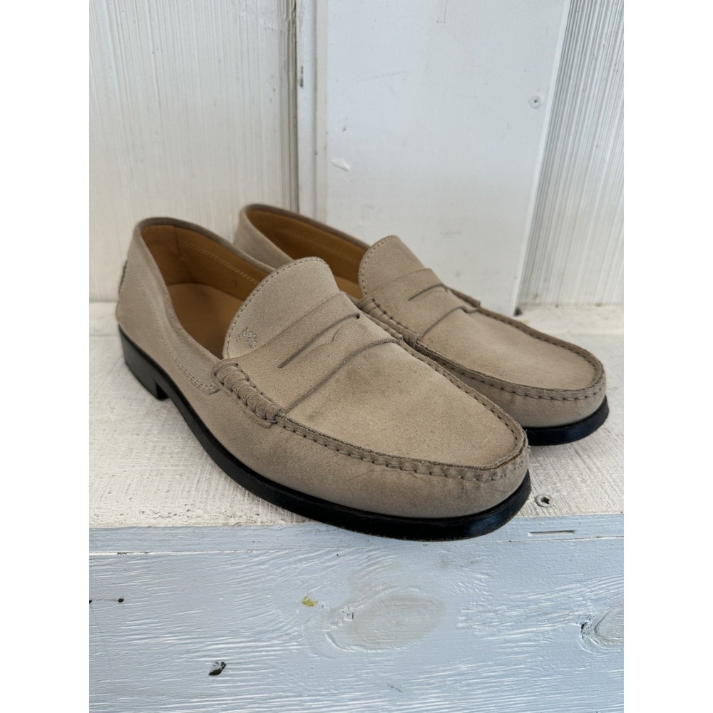 TOD'S Mens Shoes Size 7US -EU 41 Used EUC Tan Suede‎
